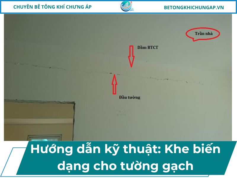Khe Biến Dạng Cho Tường Gạch