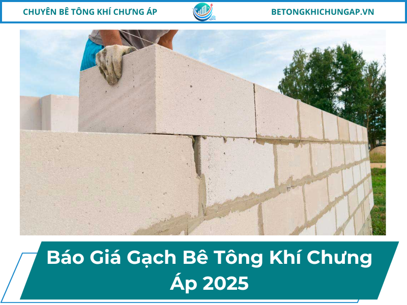 Báo Giá Gạch Bê Tông Khí Chưng Áp 2025