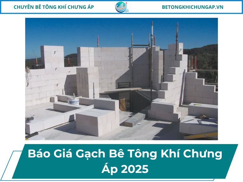 Báo Giá Gạch Bê Tông Khí Chưng Áp 2025