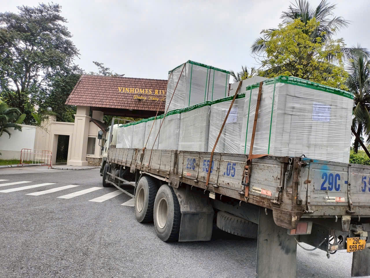 Thi công tại Long Biên - Hà Nội